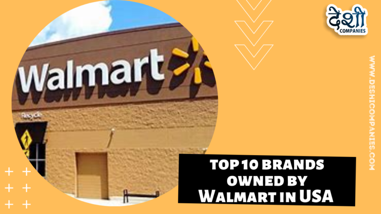 Top 10 brands owned by Walmart in USA