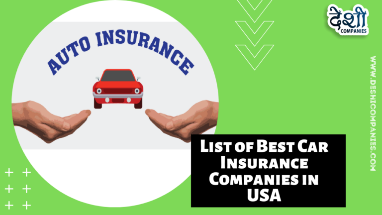 List of Best Car Insurance Companies in USA