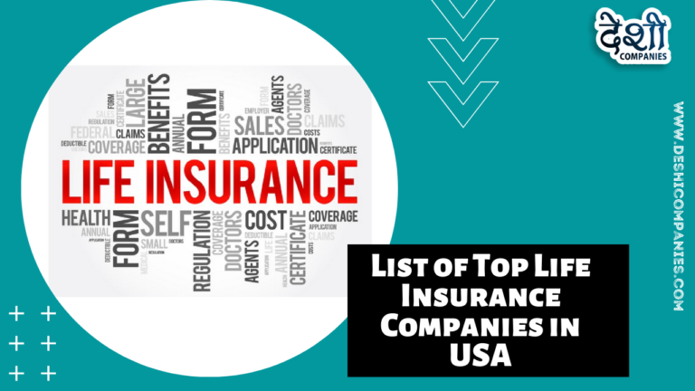 List of Top Life Insurance Companies in USA