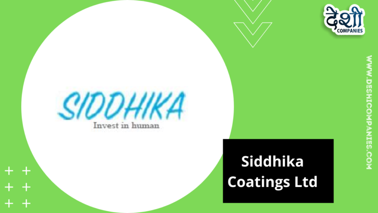 Siddhika Coatings Ltd