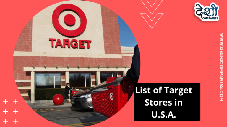 List of Target Stores in U.S.A.