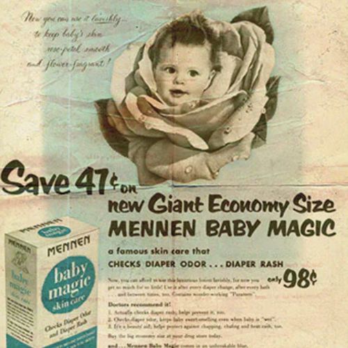 Baby Magic First Commercial Ad 1952